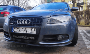Logo Napis Emblemat QUATTRO 100% Stal Nierdzewna AUDI Gril Atrapa 12