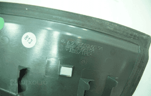 Osłona zawiasu klapy lewa prawa komplet mercedes sl R230 5