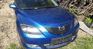 Mazda 3 03-09 BK HB Maska zderzak pas atrapa 27B 1
