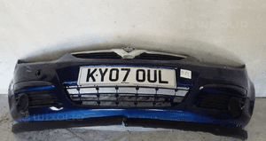 Zderzak przód przedni do opel corsa d Z21B granat granatowy 1