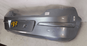 Zderzak tył tylny opel astra h 3 iii Z163 szary hb 3