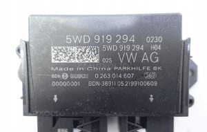 Moduł sterownik pdc parkowania vw 5WD919294 4