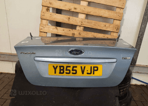 Klapa tył tylna bagażnika ford focus MK.2 2 ii sedan Z3 błękitna 1