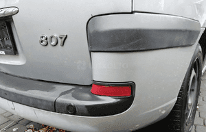 Peugeot 807 Citroen C8 zderzak tył tylny  EZRC PDC 2