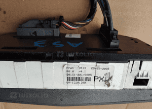 Opel Astra H III 3 panel sterowania nawiewem 13201289 6
