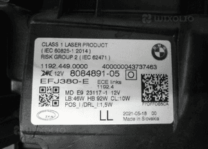 Bmw M3 M4 G80 G82 G22 G26 laser lampa przednia lewa 11
