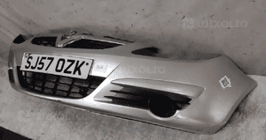 Zderzak przód przedni opel corsa d kod kolor Z157 Z176 srebrny 3