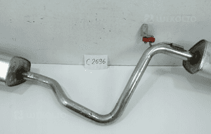 Tłumik wydech audi A1 82A 19- 1.5TFSI 82A253181M 4