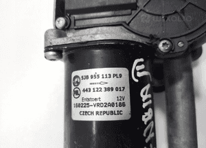 Mechanizm wycieraczek silniczek skoda fabia iii 6V 5JB955113 2014-2018 4