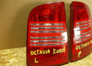 Lampa tył tylna 2X prawa 1X lewa skoda octavia kombi oryginał 2
