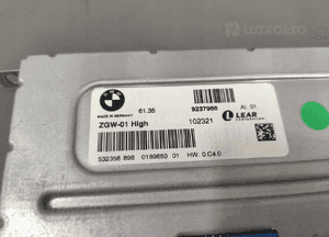 BMW 7 F01 F02 3.0D STEROWNIK MODUŁ ZGW-01 HIGH SPRAWNY WTYCZKI ORYGINAŁ 5