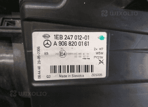 Lampa przód lewa mercedes sprinter W906 06-14 A9068200161 4
