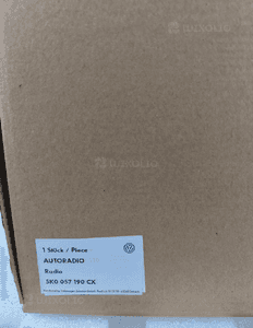 ORYGINALNE Radio RCD 510 Volkswagen 5K0057190CX 5K0035190C NOWE 6