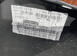 Vw golf 7 5G0 lift zderzak przedni 4XPDC 7