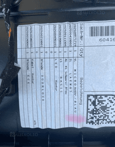 TAPICERKI TAPICERKA BMW X2 F39 NIEBIESKA NIĆ 10