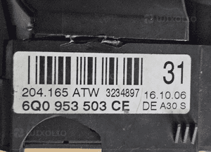 VW Polo 9N Seat Ibiza przelacznik zespolony swiatel 6Q0953503CE 4