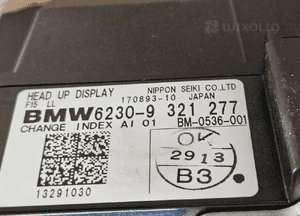 BMW X5 F15 wyświetlacz projektor HEAD UP 9321277 3