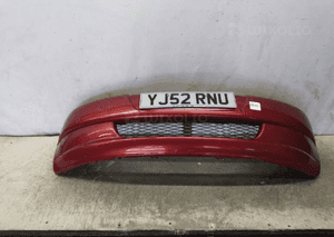 Zderzak przód przedni toyota yaris i 1 bordo bordowy 1
