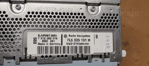 Radio radioodtwarzacz NAVI nawigacja KOD VW Touareg 7L6035191H 4