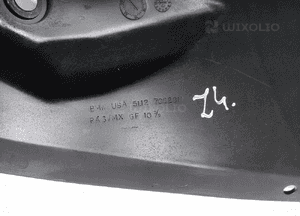 Osłona górna pasa przedniego bmw Z4 E85 7062811 2002-2006 6