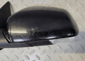 LUSTERKO lewe kierowcy grzane 7pin Skoda Octavia II 2 04-08 czarne 9910 EU 5