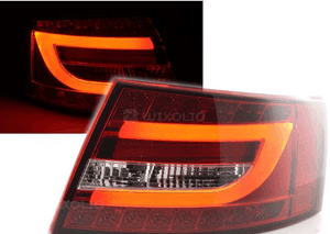Lampy tylne do audi A6 C6 4F sedan od 2004 do 2008 roku led bar red 7 pin ! 3