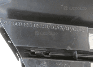 Grill grill atrapa vw golf vii 7 lift 5G0 2016-2020 12