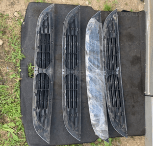 mini r 50 r52 grill atrapa maski chrom 694655555 5