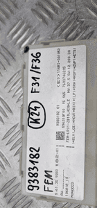 Bmw F31 F36 moduł sterownik fem 9383182 8