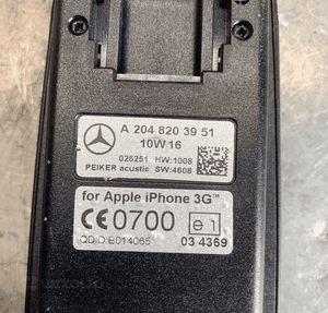 mercedes uchwyt na telefon słuchawka s c cl clk ml  2048203951 iphone 3