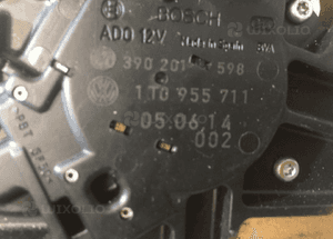 Silniczek wycieraczki tył vw touran nr 1T0955711 4