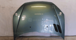 Maska pokrywa silnika do peugeot 206 krv zielona 1