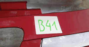Zderzak przód przedni do citroen xsara picasso ekqd bordo bordowy lift fl halogeny 2