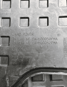 Dywaniki gumowe tylne 2 rząd oryginalne Land Rover Discovery 3 III 2