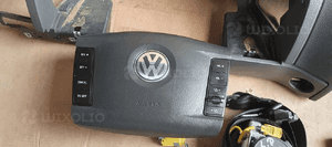 Konsola deska rozdzielcza poduszki pasy komplet VW Touareg 7L 9