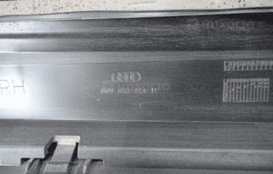 Listwa nakładka progowa prawa audi A4 B9 lift komb 8