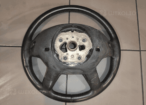 Mercedes s-klasa W221 kierownica multifunkcja manetki skóra ładna 3