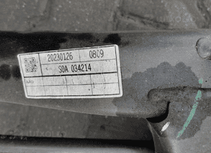 OŚ BELKA ZAWIESZENIE TYŁ TYLNE HYUNDAI I30N I30 N 22r 11 TYŚ PRZEBIEGU 4