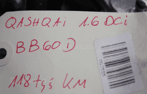 Skrzynia biegów   1.6 DCI BB60D, 118 tyś.Nissan Qashqai J10 6