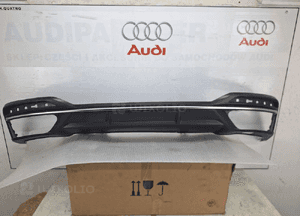 Zderzak spojler dyfuzor audi A5 8W B9 8W6 lift 2020-2024 oe aso chrom edit 1