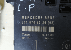 MERCEDES E 211 moduł drzwi sterownik RÓŻNE NUMERY 13