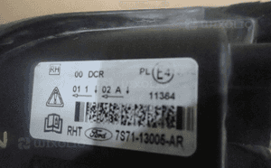 LAMPA PRAWA PRAWY XENON FORD MONDEO MK4 07-10 4