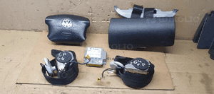 Zaślepka konsoli poduszki pasy AIRBAG zestaw naprawczy VW Golf IV 4 1