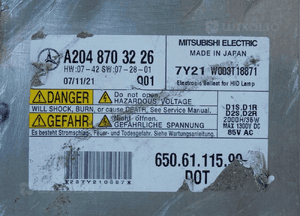 Mercedes W204 GLK Xenon OM A2048703226 - 12363 3