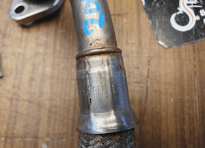 Rurka Przewod 06D145735B Oleju Smarowania Turbo Turbiny 2.0 TFSI Audi A4 B7 A6 C6 9