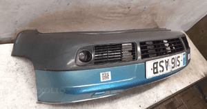 Zderzak przód przedni do audi A6 C5 halogeny LX6V seledynowy pod spryskiwacze 4