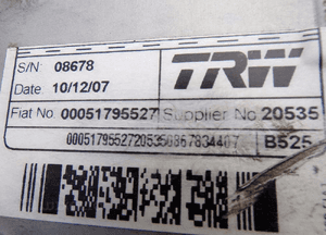 FIAT BRAVO II DELTA III WSPOMAGANIE ELEKTRYCZNE KOLUMNA EUROPA 00051795527 3