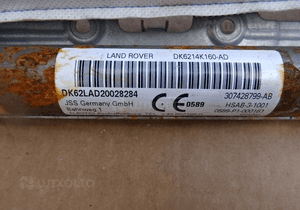 Land rover kurtyna DK6214K160-AD DK6214K159-AD 2