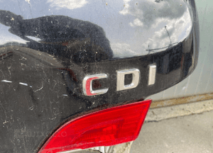 MERCEDES B 245 klapa tylna szyba lampy srebrna bezowa szara siłownik zamek klapy 9