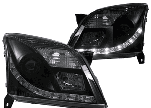 Lampy OPEL VECTRA C 02-05 LED DO JAZDY DZIENNEJ